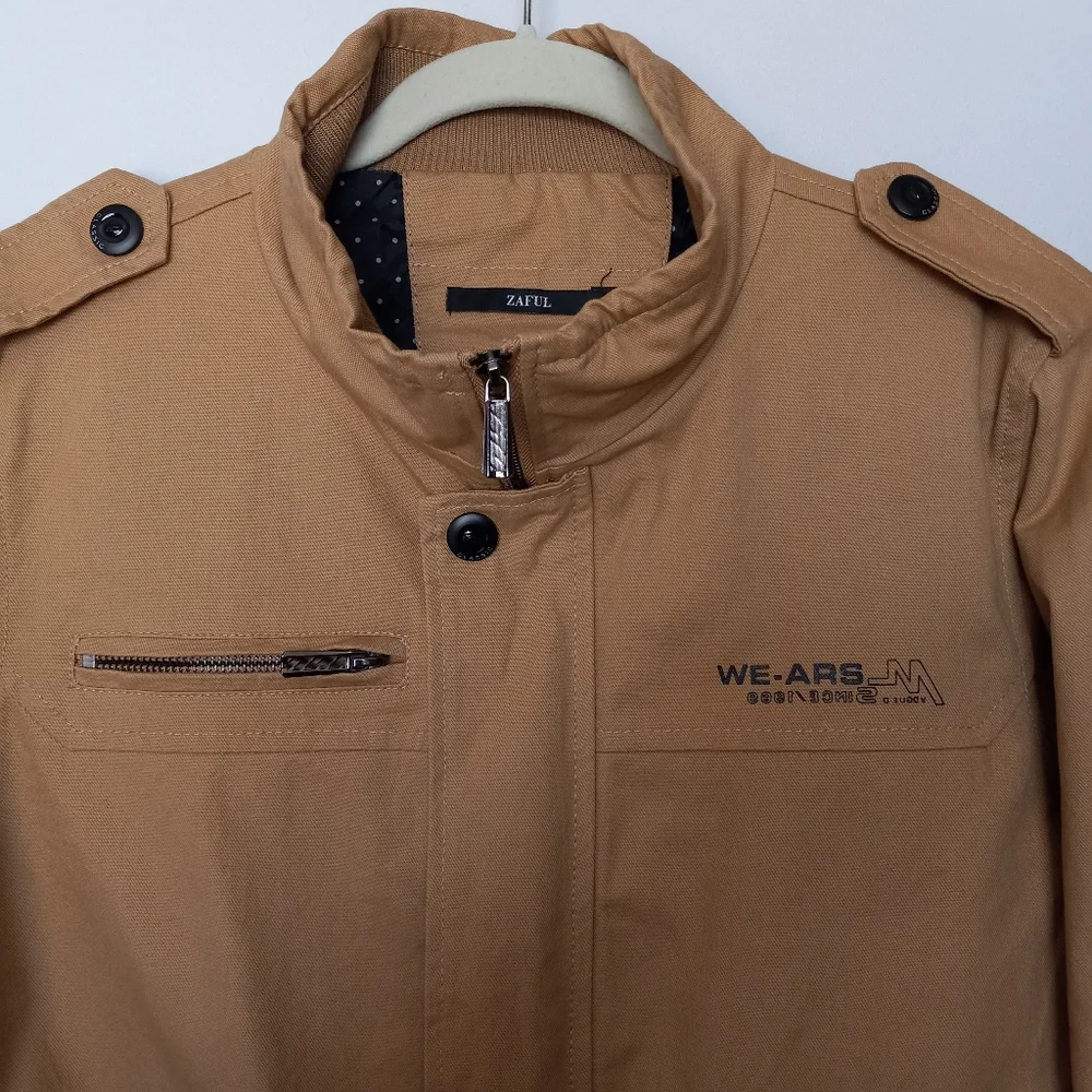 Zaful Drawstring Utility Jacket - Picture 2 of 7